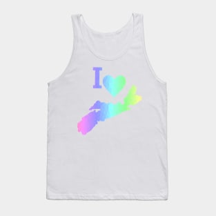 I LOVE Nova Scotia Pastels Tank Top